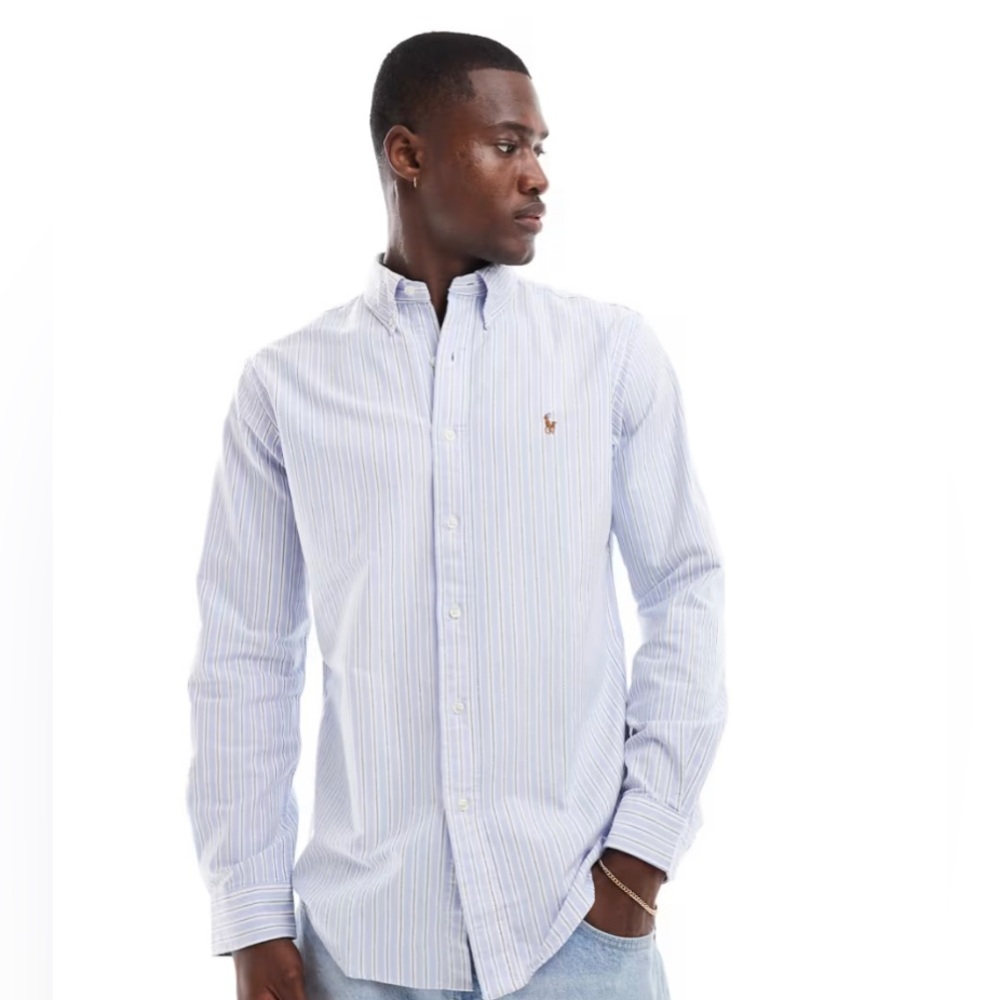 Polo Ralph Lauren icon logo multi stripe